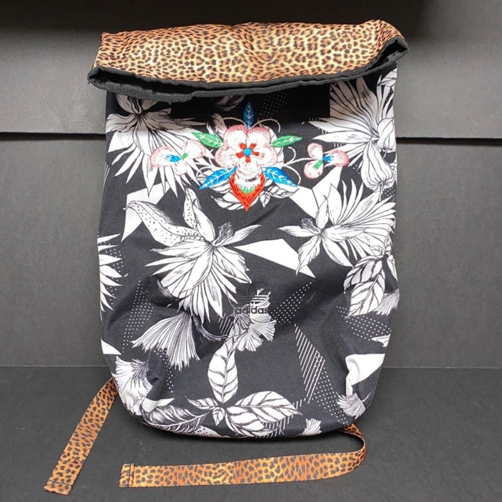 Adidas Originals x FARM Trefoil Laptop Bag Backpack